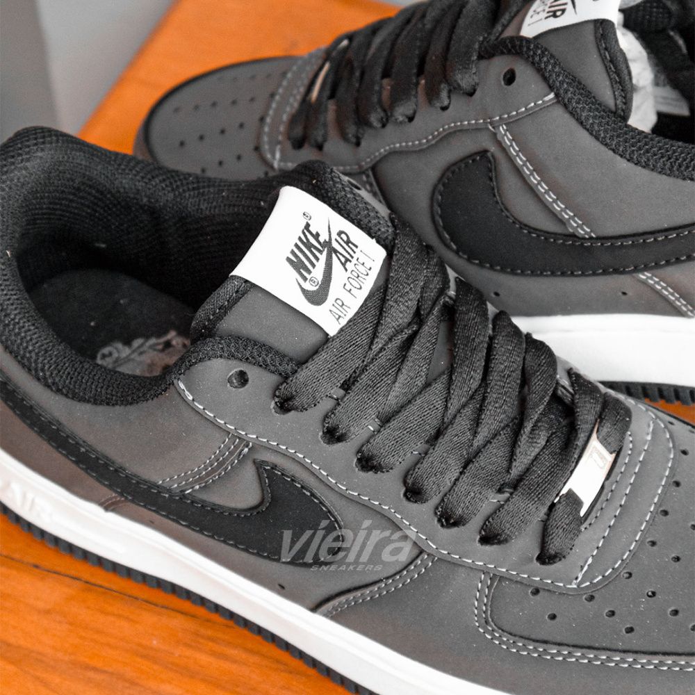 Tênis Air Force 1 - Chumbo/Branco [NOVO]