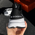 Tênis Air ZoomX Tecido Meia Respirável Preto