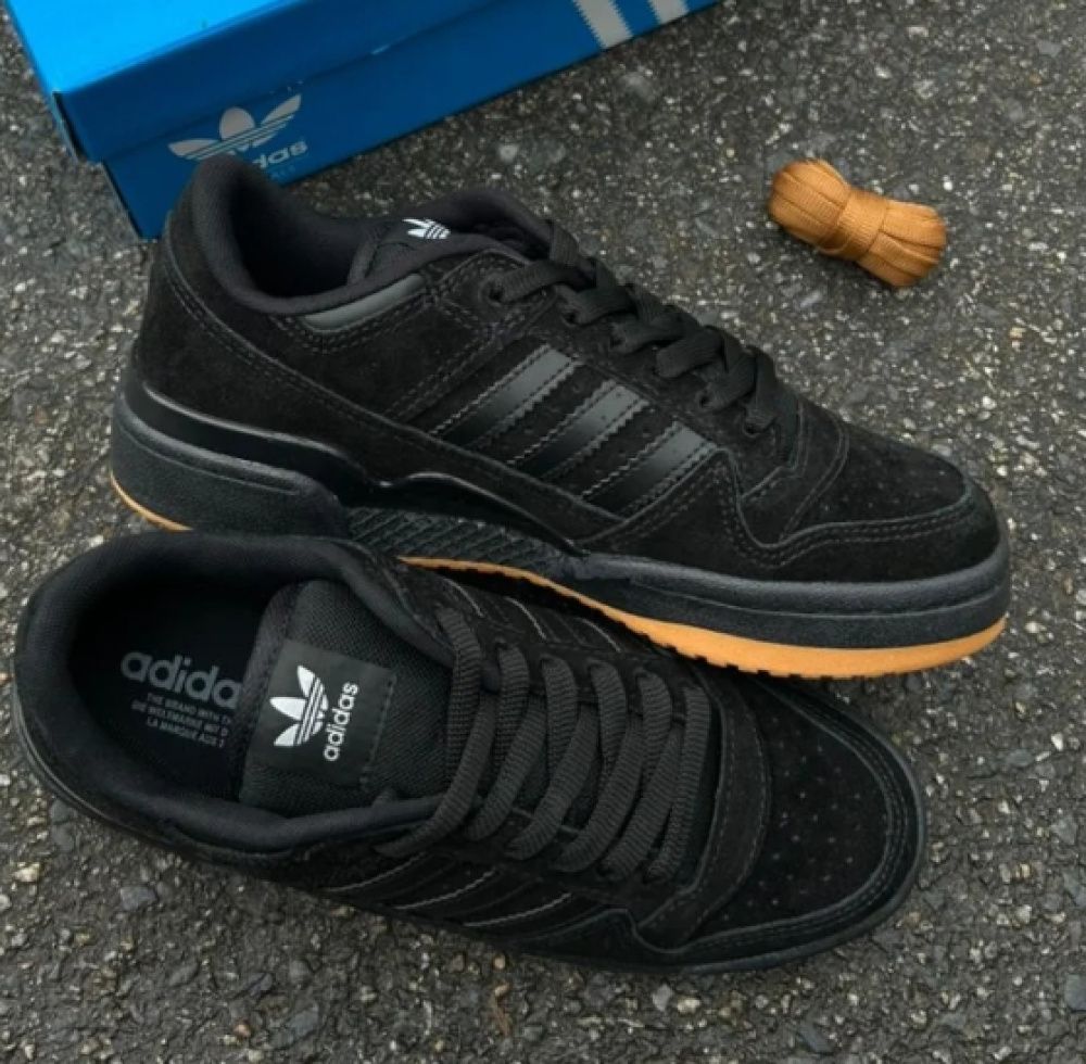 Tênis Forum Low 84 ADV - Preto Camurça